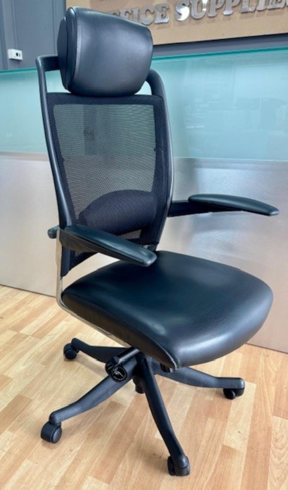 Fulkrum Mesh Back Executive Chair with Headrest