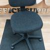 Black Fabric Medium Back Operator Chair