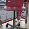 Childs Pink Wooden Operator Chair