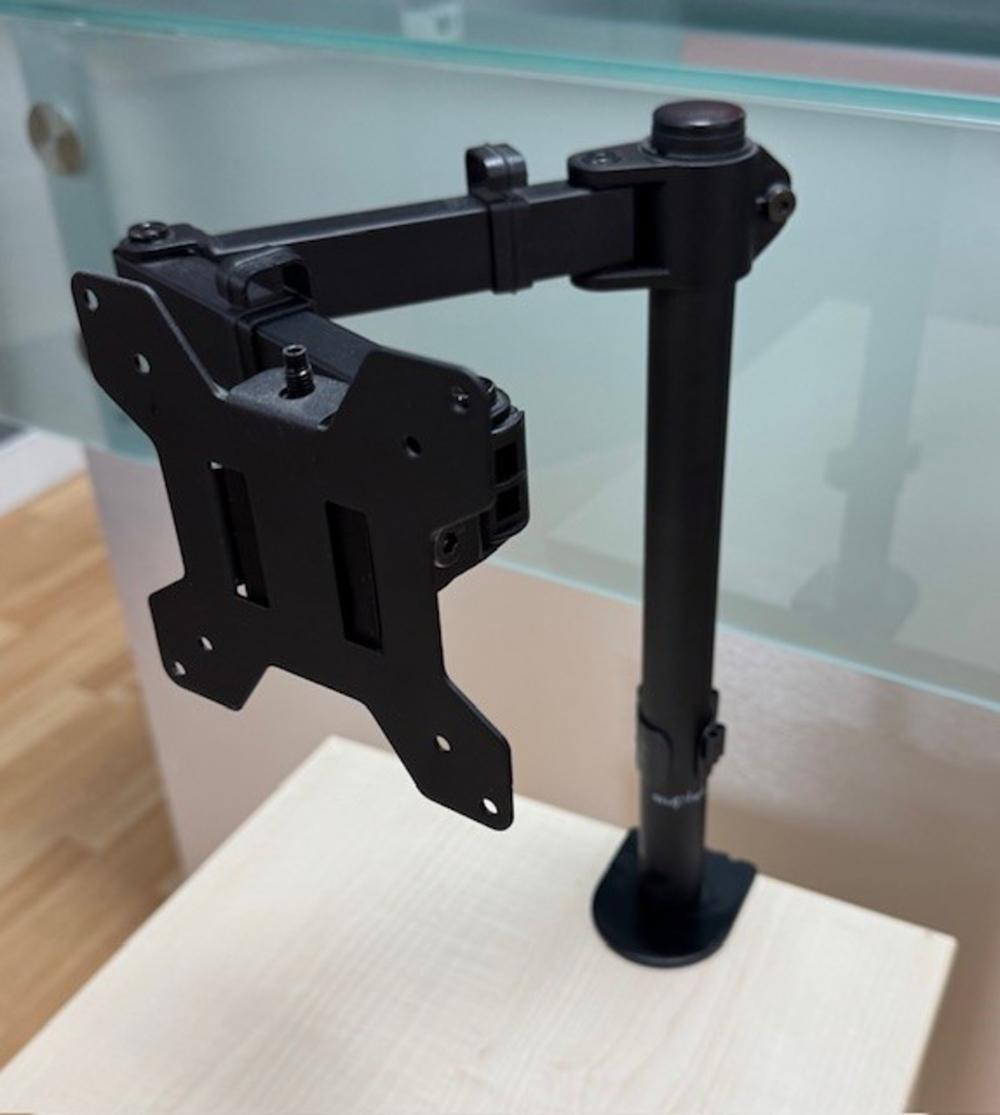 Canadian Desk High Pedestal with Attached Monitor Screen Arm