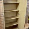 Calva Oak Double Door Cupboard with Adjustable shelves