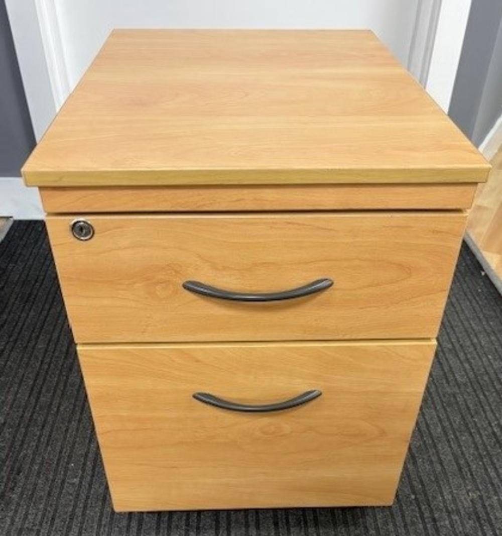 Apple 2 Drawer Mobile Pedestal