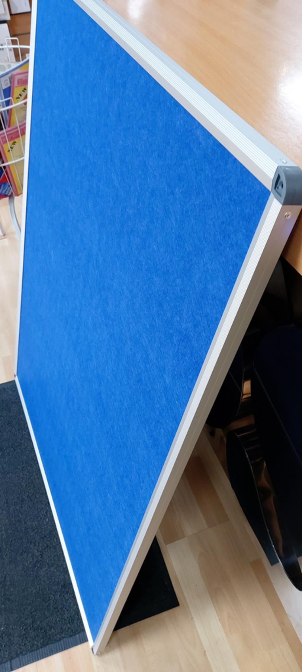 1200 x 900 Blue Notice Board
