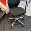 Black Fabric Task Chair With Pump Up Lumber