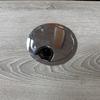 1600mm Grey Oak Single Pedestal Desk