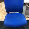 Blue Square Back Operator Chair