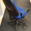 Blue High Back Operatior Chair With Arms