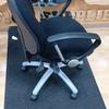High Backed Operator Chair Black Fabric