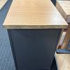 Beech Mobile Desk Pedestal (edging missing from rear)