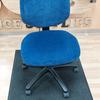 Blue Velvet Trendline High Back Task Chair 