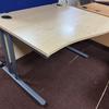 Maple 1200mm R/H Wave Desk