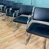 Set of 6 Ocee Design Panache Visitor Chairs - Genuine Leather